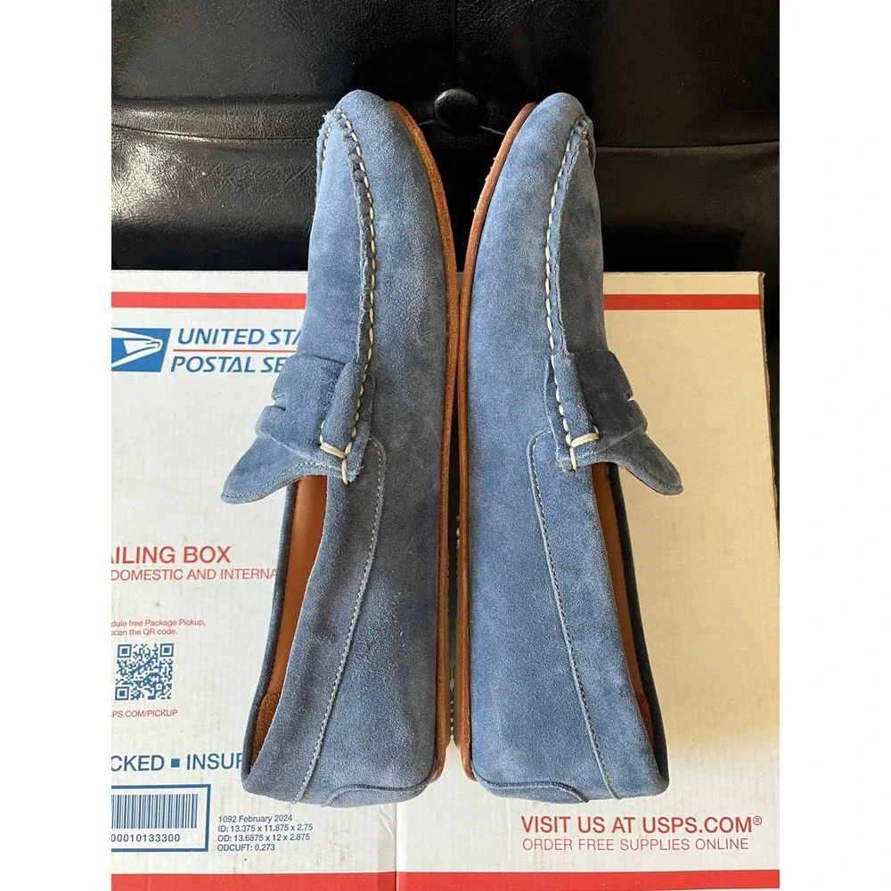 Allen‎ Edmonds Suede Driving Loafers